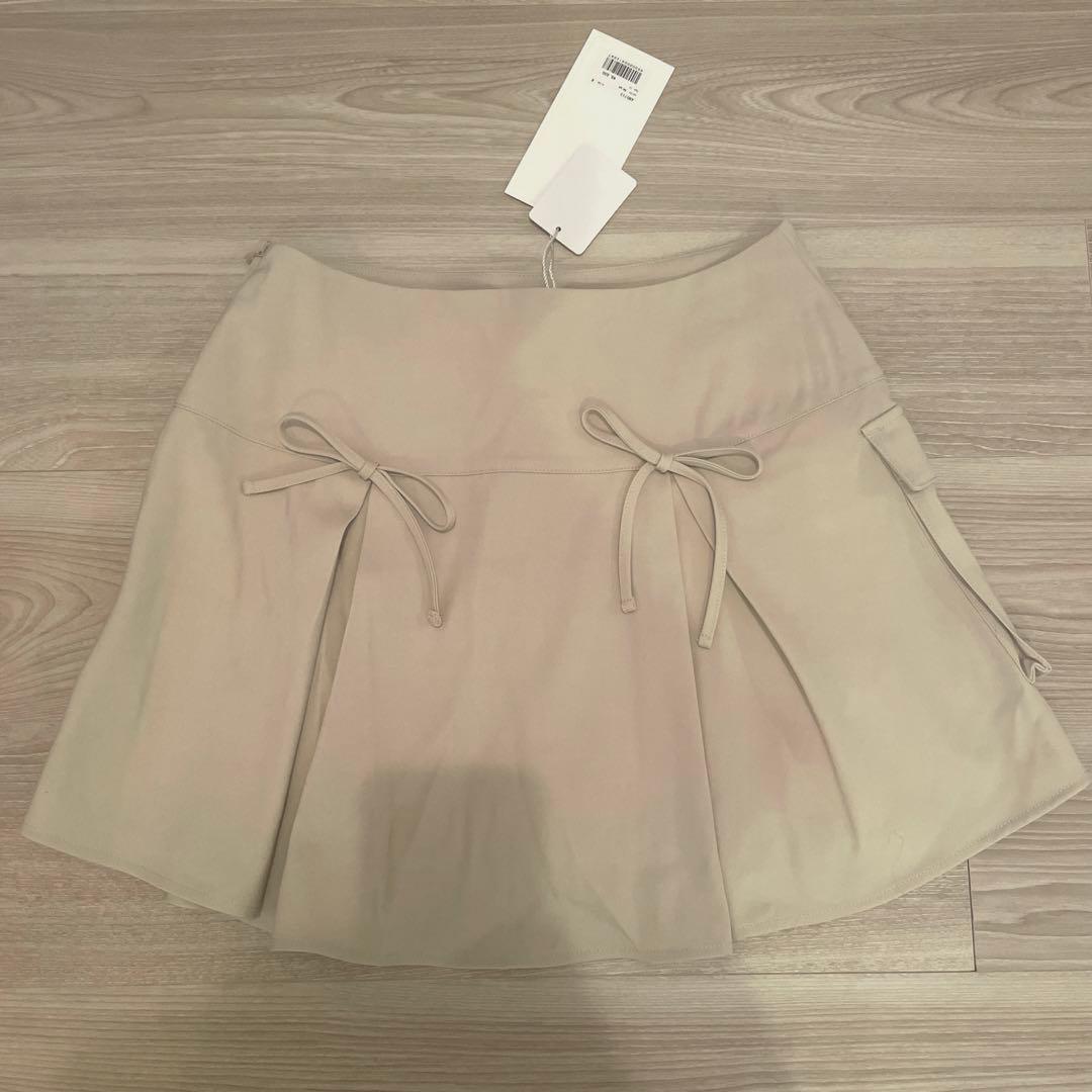 【ANDMARY】新品 Nina flare mini skirt アンドマリー