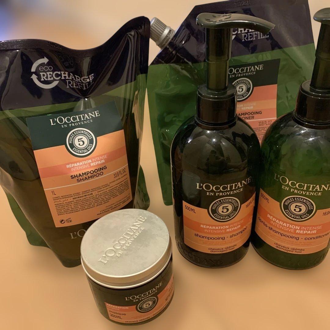 値下げ！L'Occitane シャンプー・コンディショナー 本体と5点セット