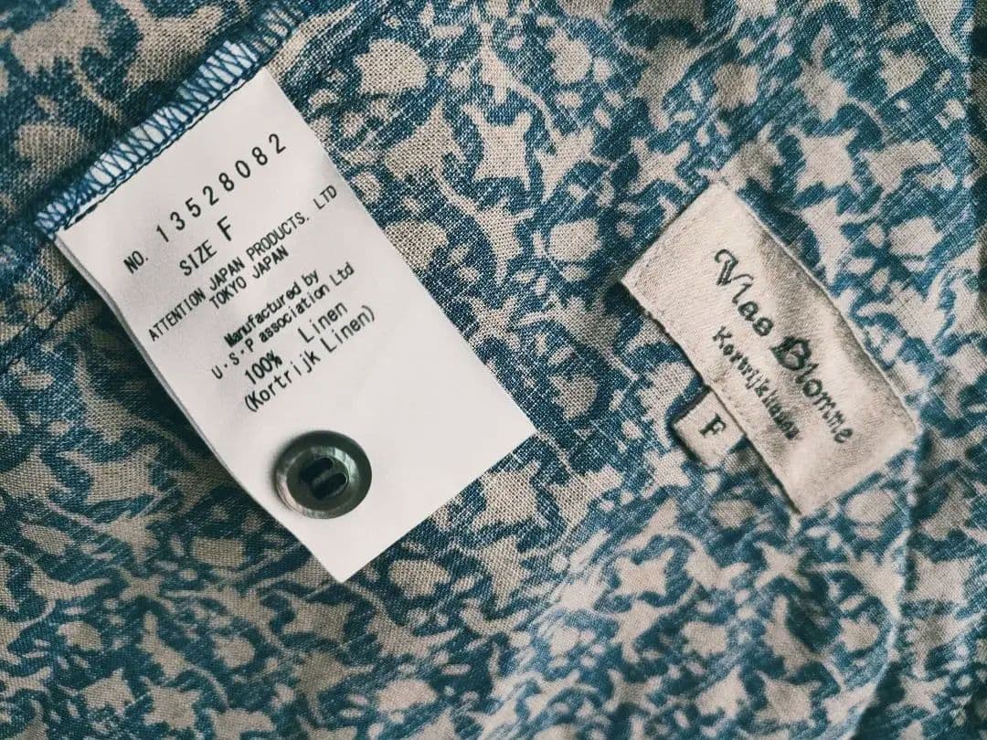 極美品 vlas blomme Vineflowerprint ハカマサロペット