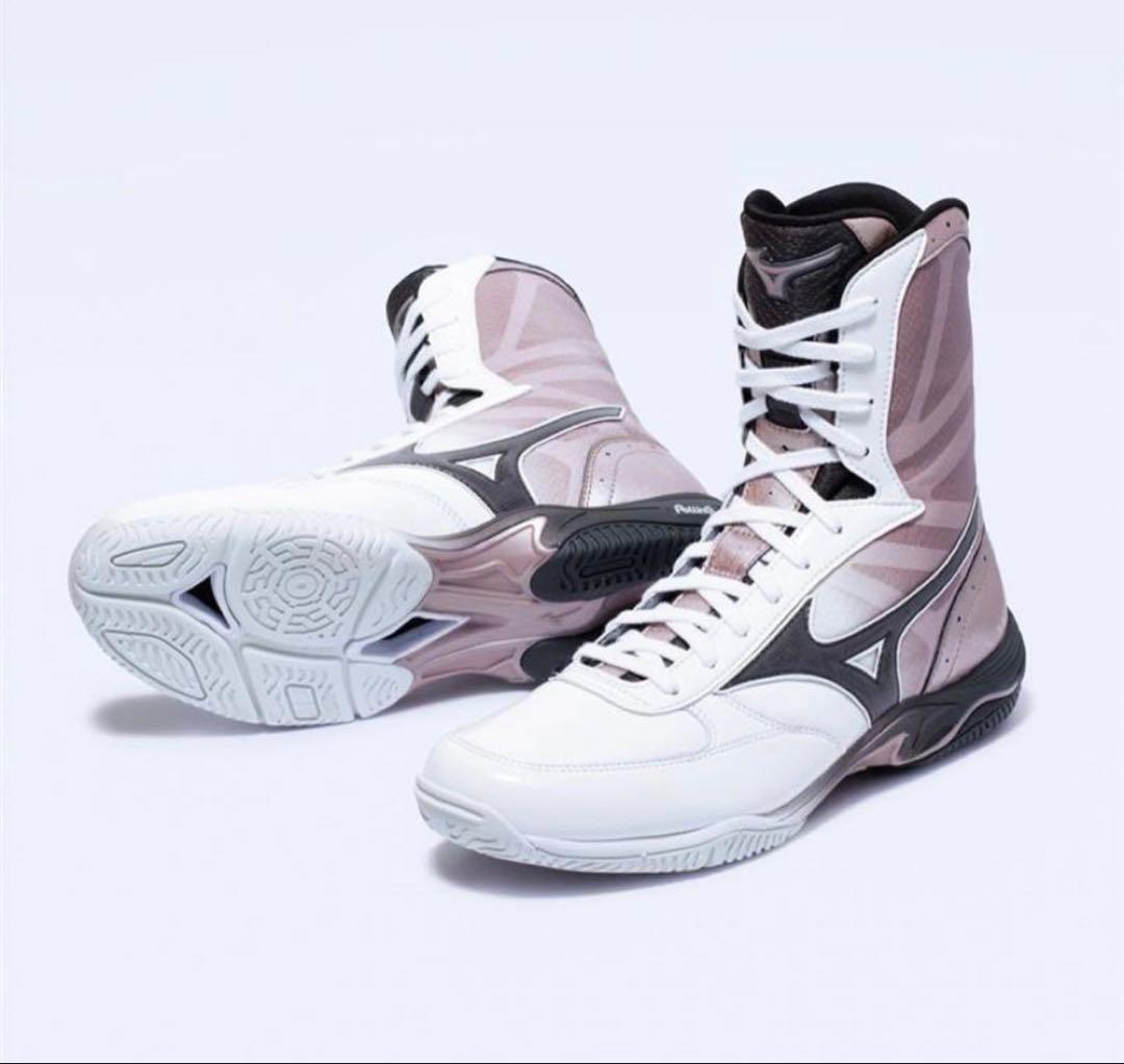 MIZUNO ボクシングシューズ ウエーブモンスターWhite 26cm
