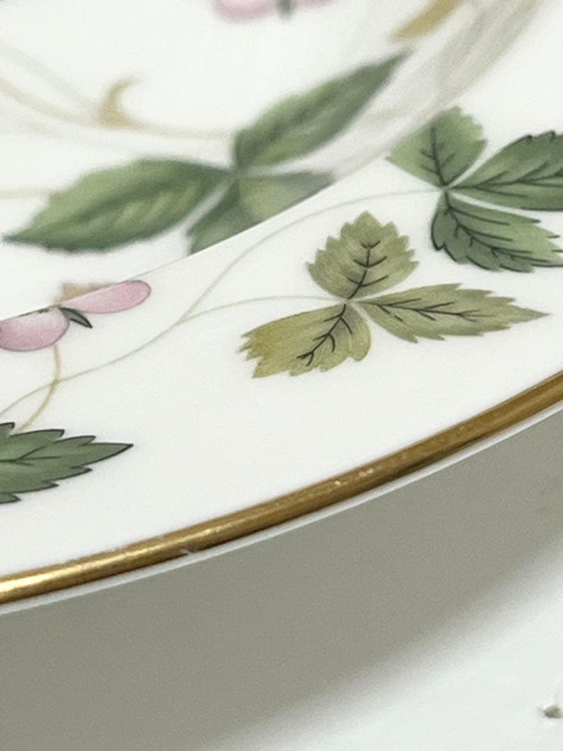 ウェッジウッド　ワイルドストロベリー　スーププレート　６枚セット