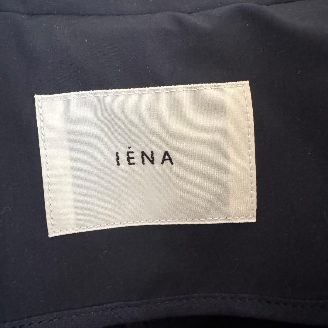 【お値下げ】IENA ポプリンオーバーショート 38 ネイビー