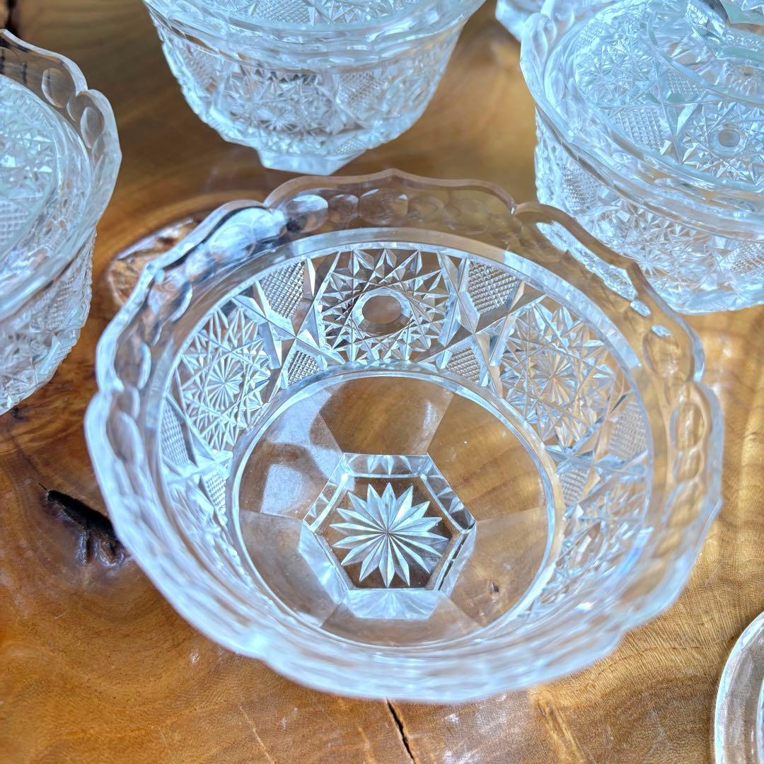 【希少】蓋付 珍味入 銀座和光 硝子 WAKO