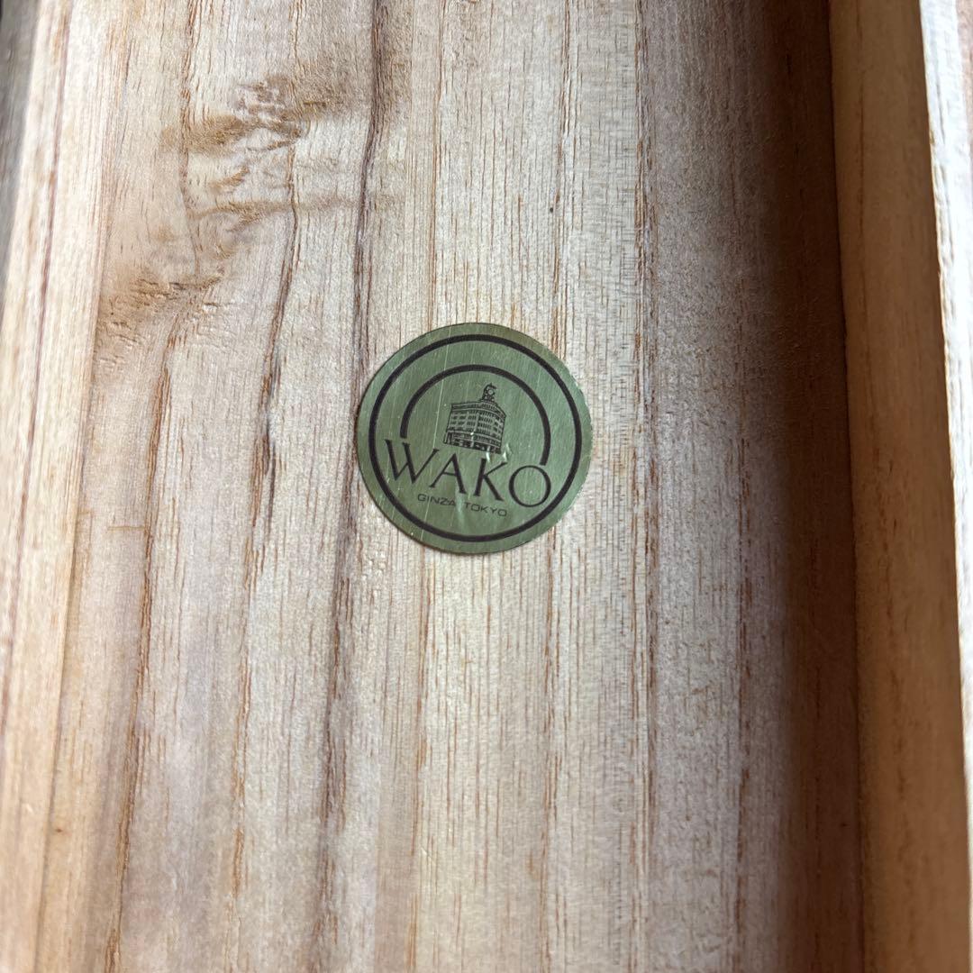 【希少】蓋付 珍味入 銀座和光 硝子 WAKO