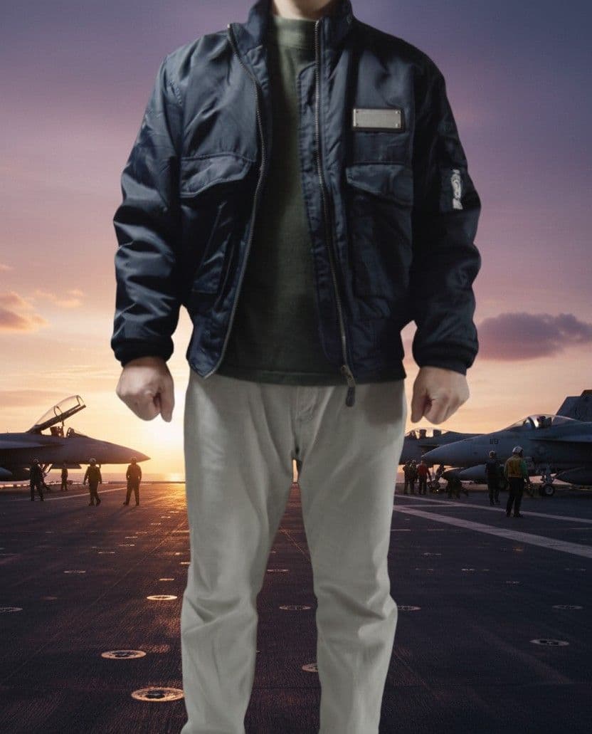 【希少】サントリーBOSS ボスジャン 90s MA-1 bossジャン