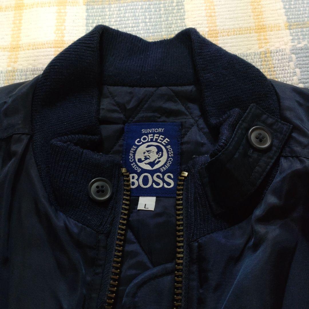 【希少】サントリーBOSS ボスジャン 90s MA-1 bossジャン