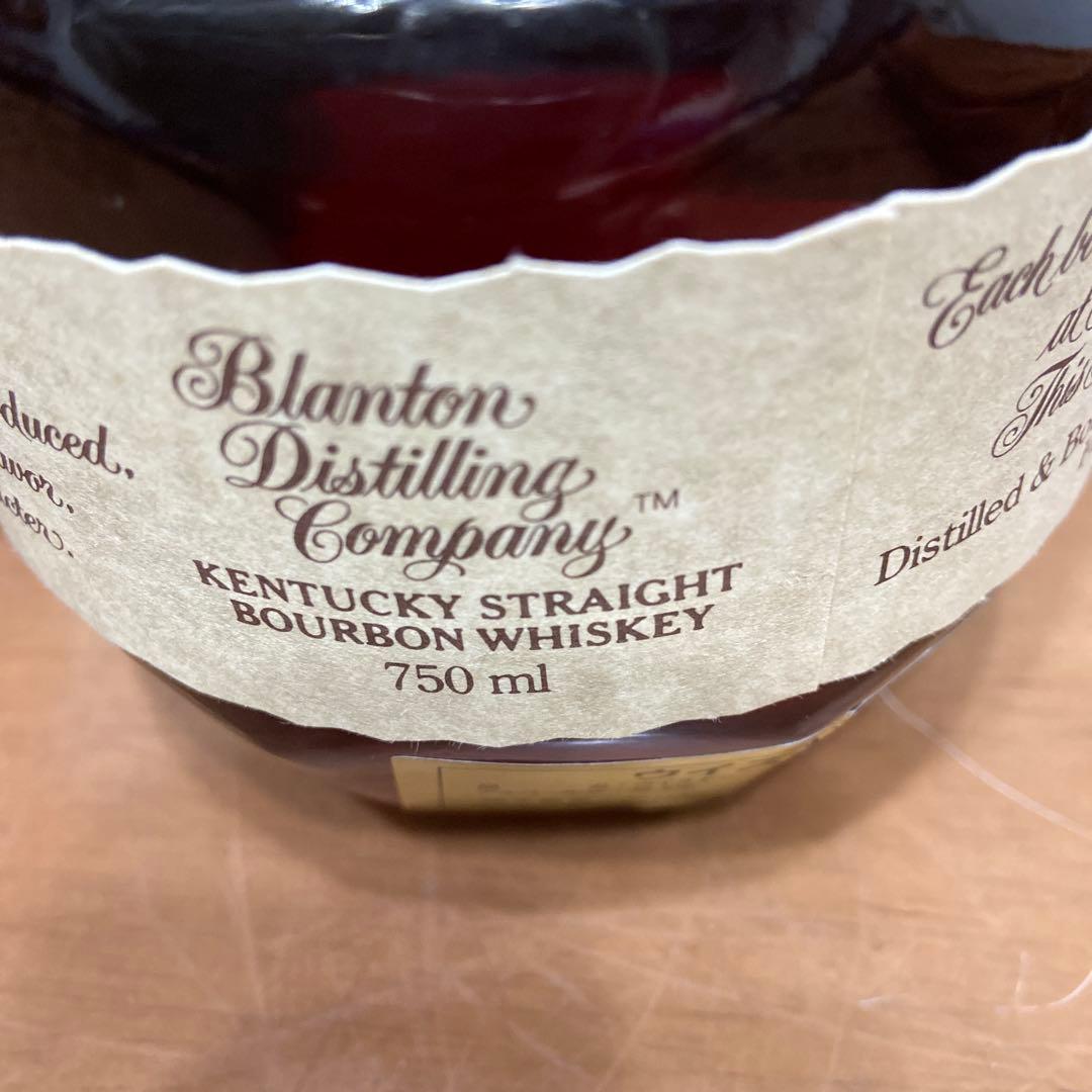 ブランデー Blanton's Single Barrel Bourbon 750ml