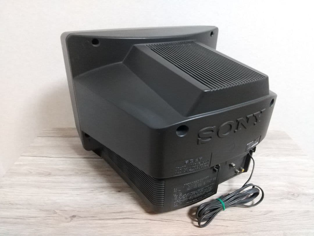 【美品】SONY Trinitron 16型 ブラウン管テレビ ゲームモード機能