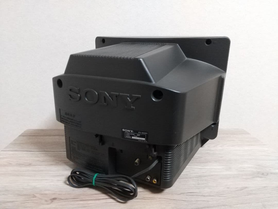 【美品】SONY Trinitron 16型 ブラウン管テレビ ゲームモード機能