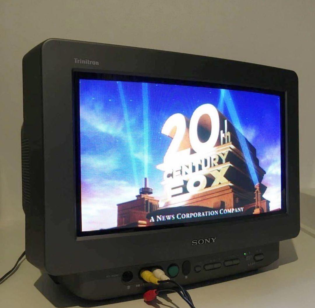 【美品】SONY Trinitron 16型 ブラウン管テレビ ゲームモード機能