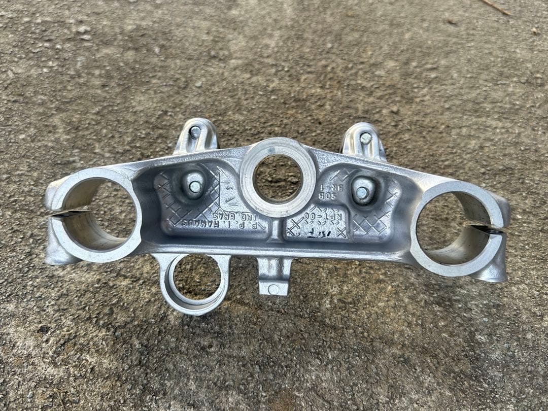 CRF150F 純正マフラー、&おまけトップブリッジ