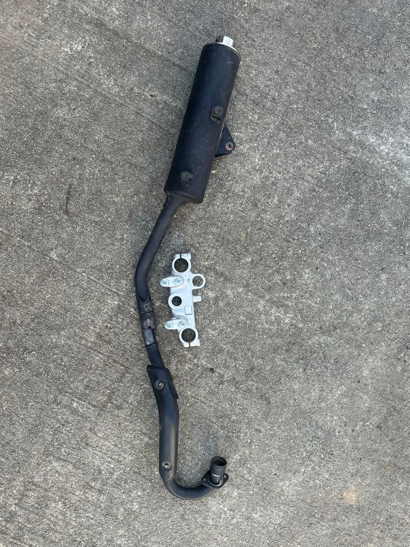 CRF150F 純正マフラー、&おまけトップブリッジ