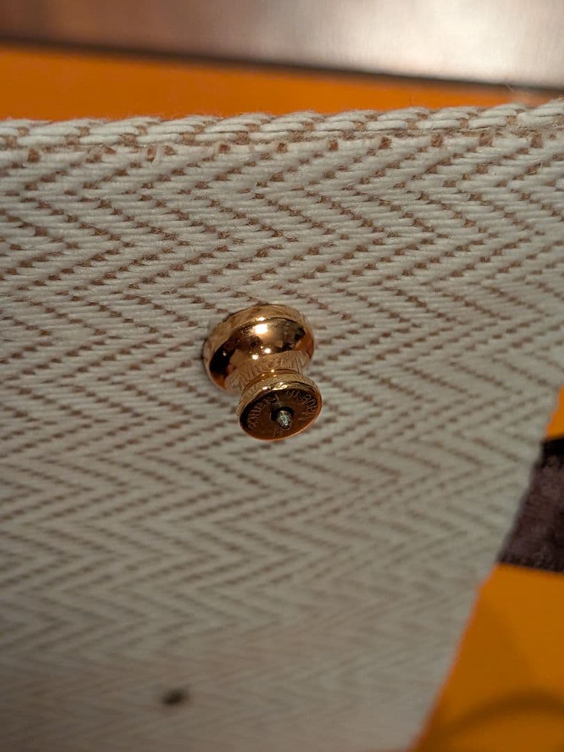 【HERMES】エルメス ポップアッシュミニ Hポップ ピアス　マロングラッセ