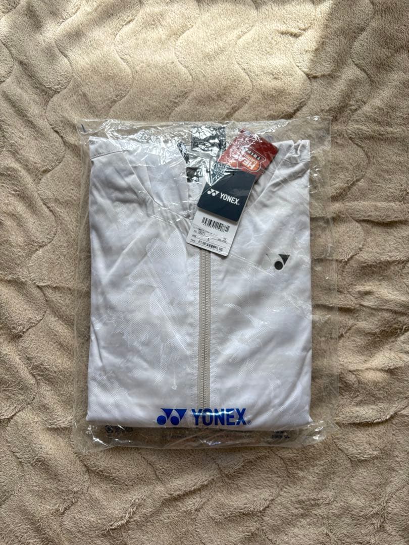 YONEX ウィメンズ裏地付ウィンドウォーマー 78077 Lサイズ ゴルグレー