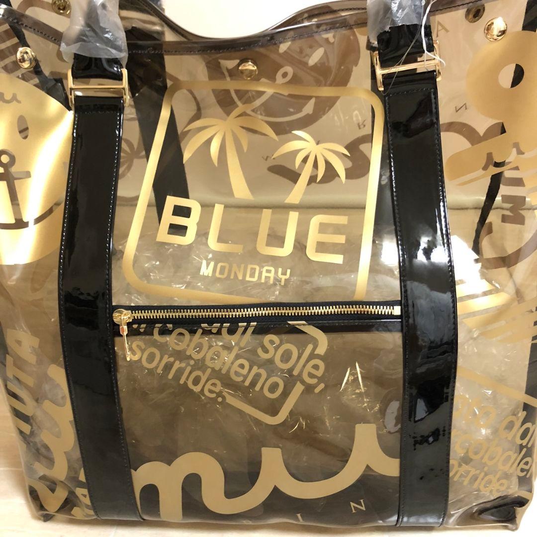 MUTA MARINEムータマリン クリア トートバッグビーチバッグ ブラック