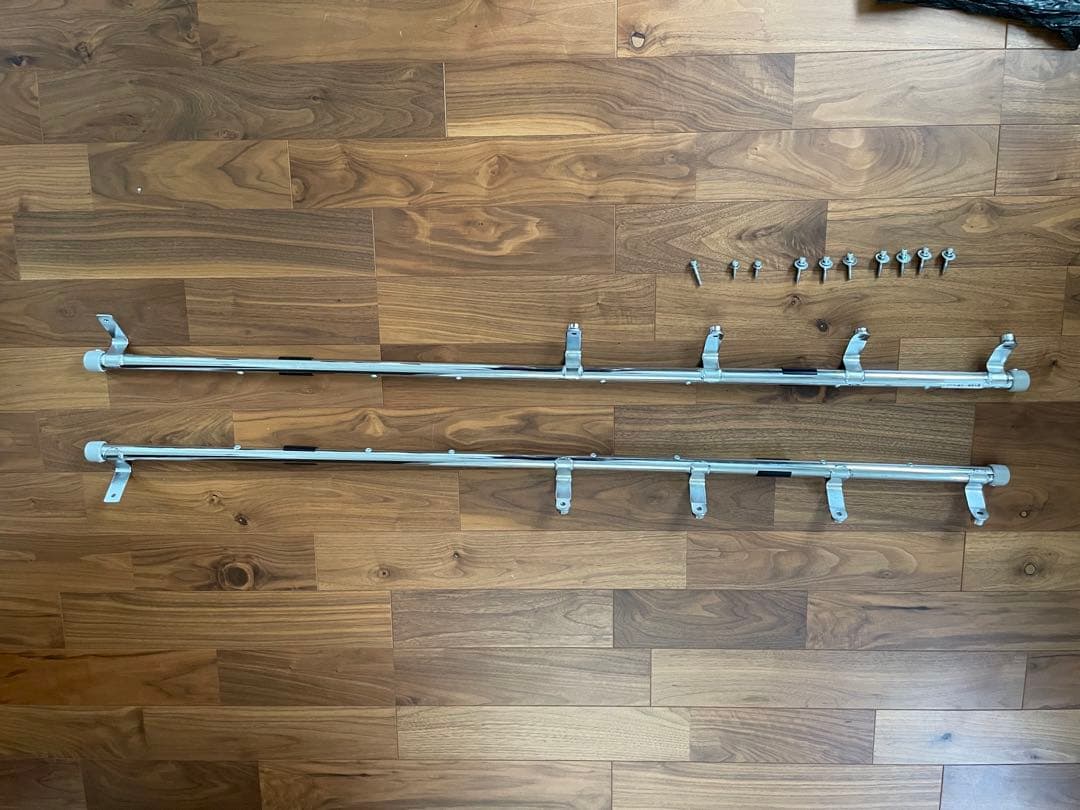 バモス　ホビオ　ルーフインナーパイプ　ロッドホルダー