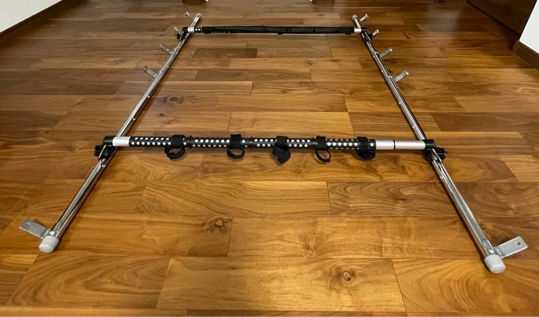 バモス　ホビオ　ルーフインナーパイプ　ロッドホルダー