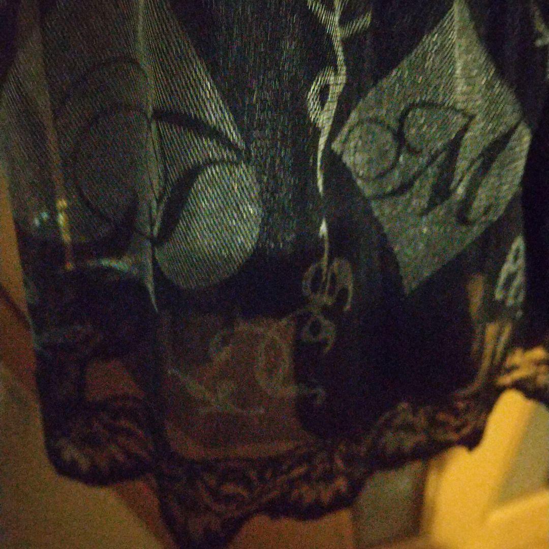 putomayo★トランプオーバースカート付きブラックSK