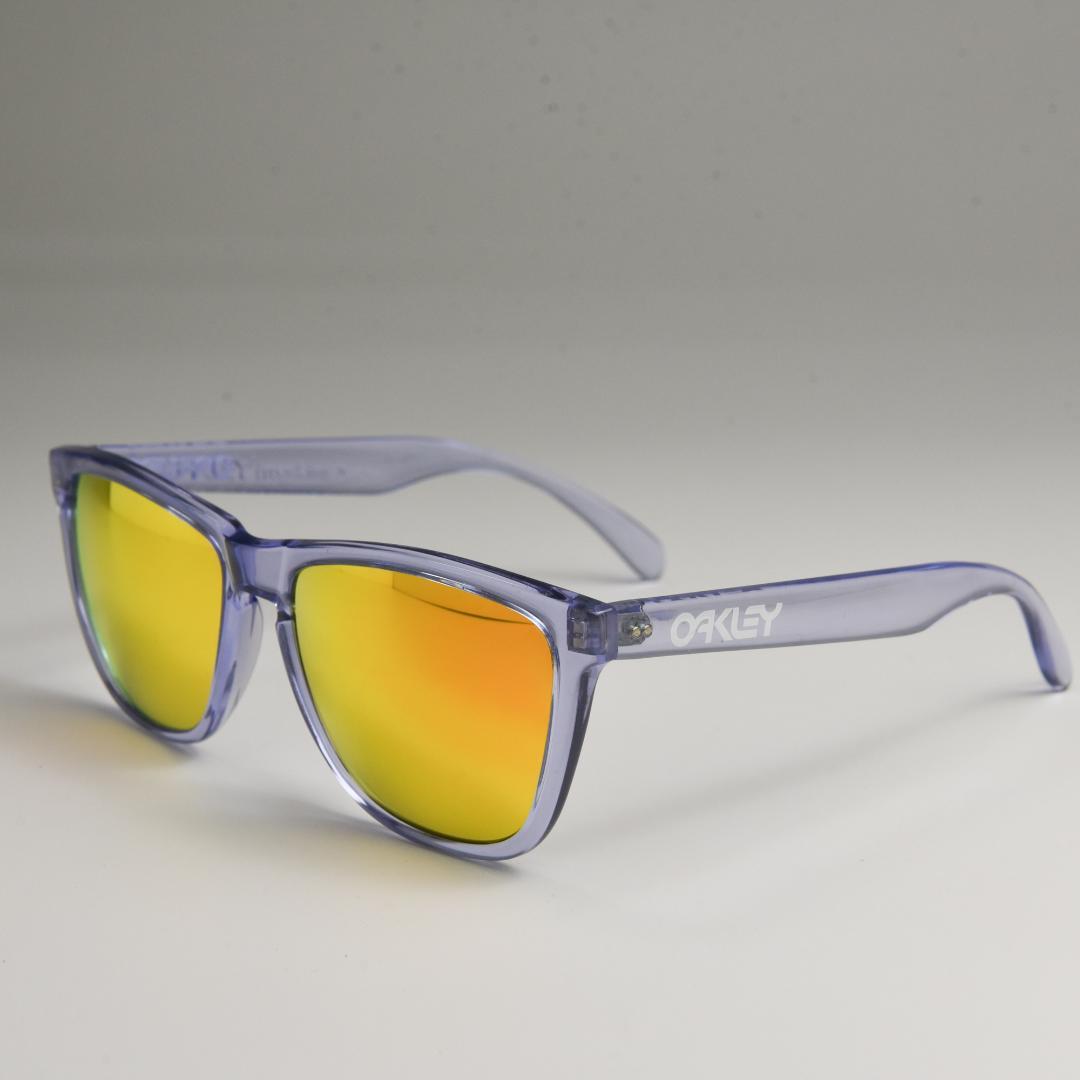 Oakley Frogskins イエロー/オレンジ クリアフレーム 80年代