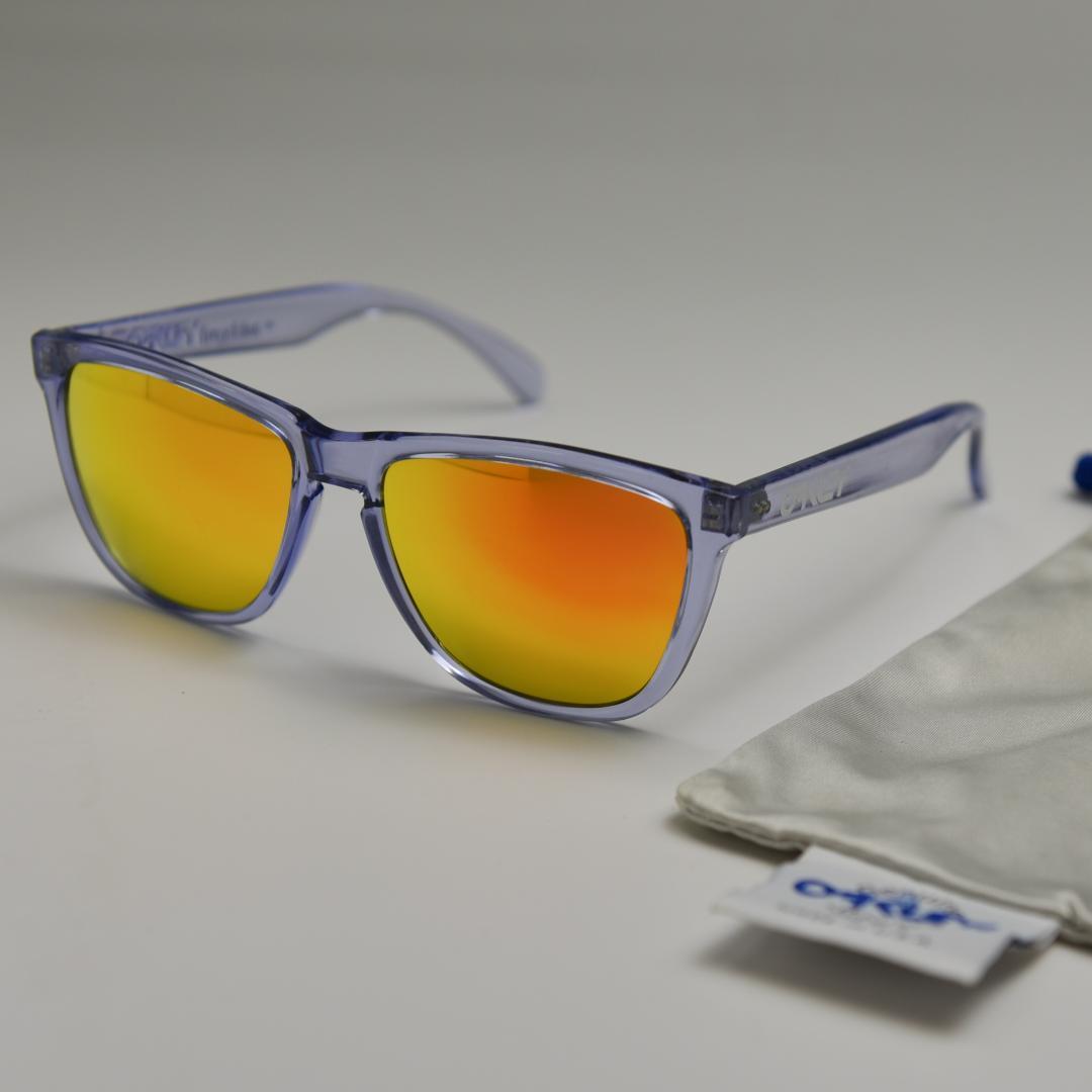 Oakley Frogskins イエロー/オレンジ クリアフレーム 80年代