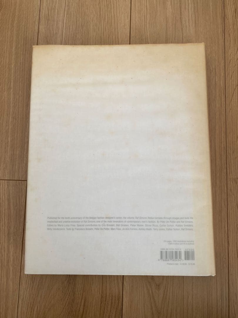 希少本　rafsimons ラフシモンズ　redux 写真集　カタログ　book