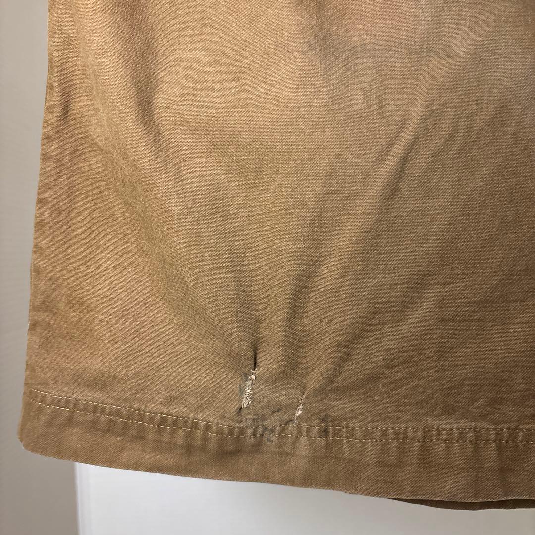 【最終値下げ】Eddie Bauer 黒タグ　ベージュ ロングコート XXL