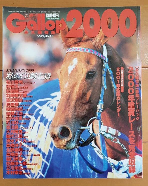 週刊Gallop　臨時増刊　JRA重賞年間　1999～2006年　8冊セット
