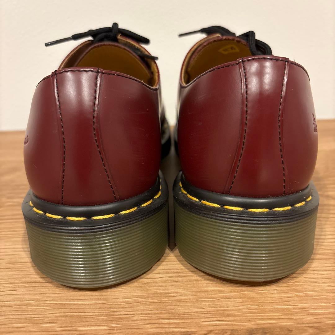 【美品】Dr. Martens バーガンディ レースアップシューズ uk9