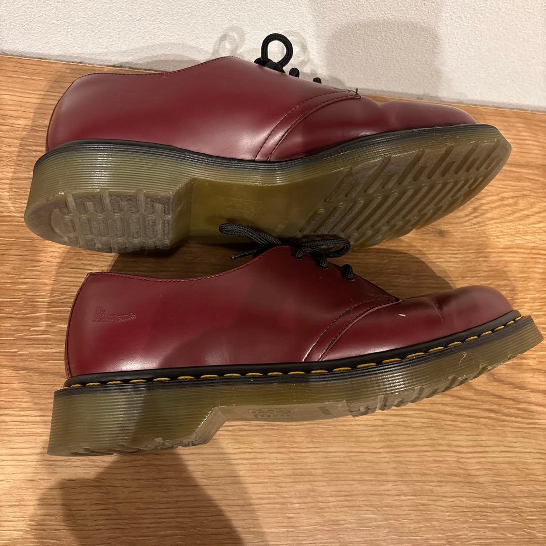 【美品】Dr. Martens バーガンディ レースアップシューズ uk9