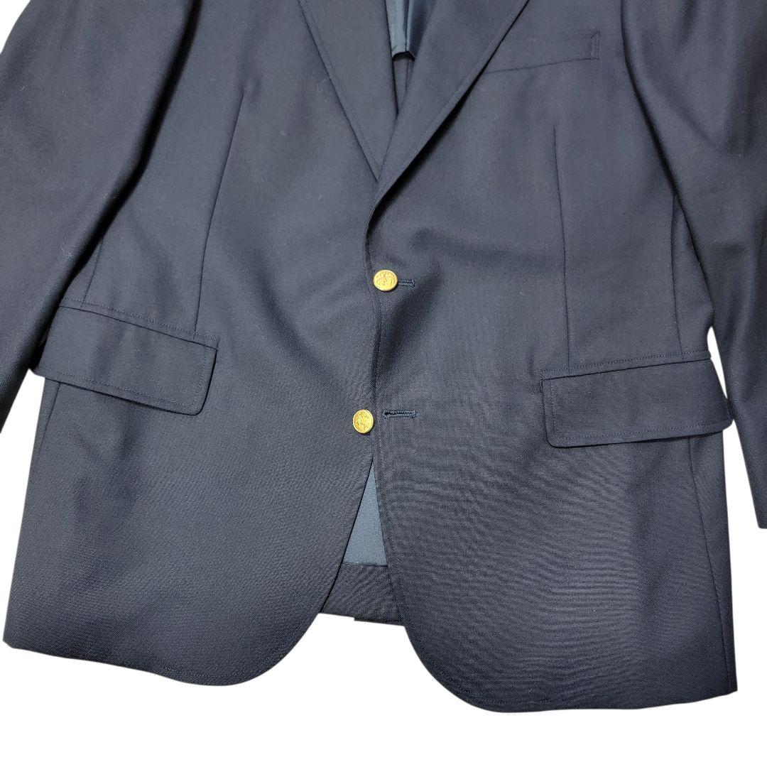 希少 日本製 ブルックスブラザーズ 金ボタン 紺ブレザージャケット L