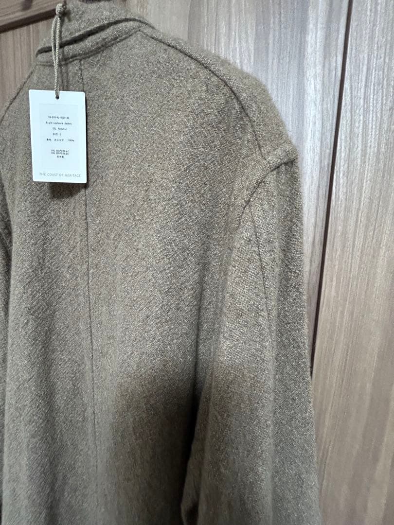 HERILL リジットカシミヤジャケット　サイズ1