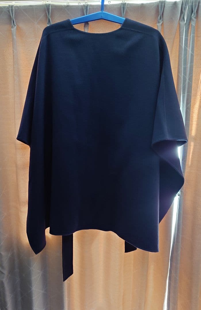 ICB オシャレなポンチョコート　羊毛・カシミア　サイズ4　美品