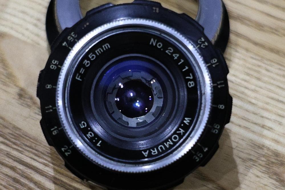 W.KOMURA 35mm f3.5 Lマウント