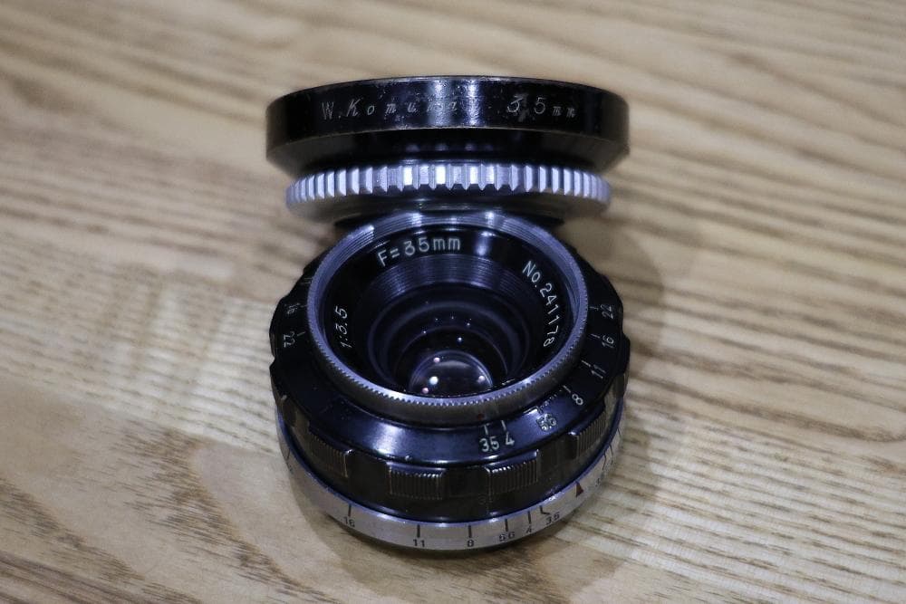 W.KOMURA 35mm f3.5 Lマウント