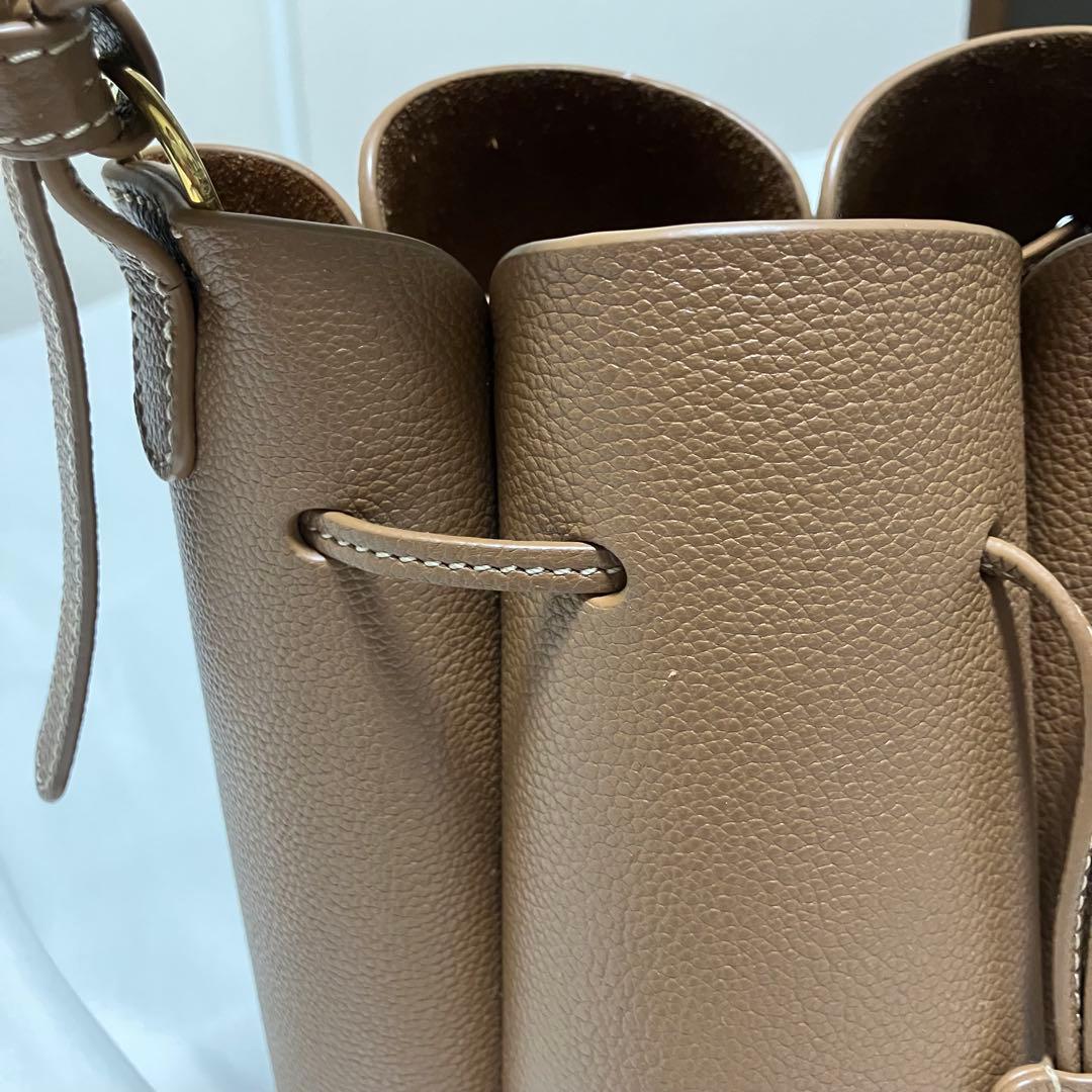 Polene ポレーヌ Numero Huit ヌメロ カヌレ バケツ キャメル