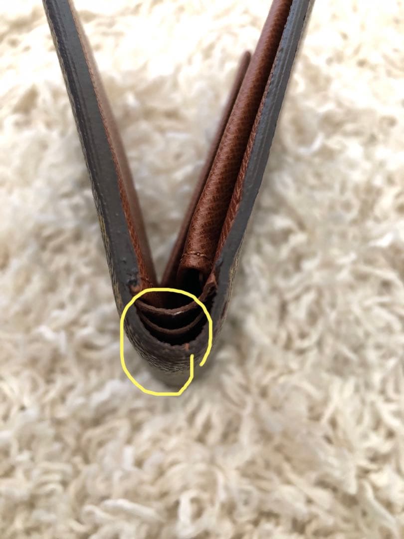 ヴィトン　モノグラム　財布　二つ折り財布　マルコ　二つ折り