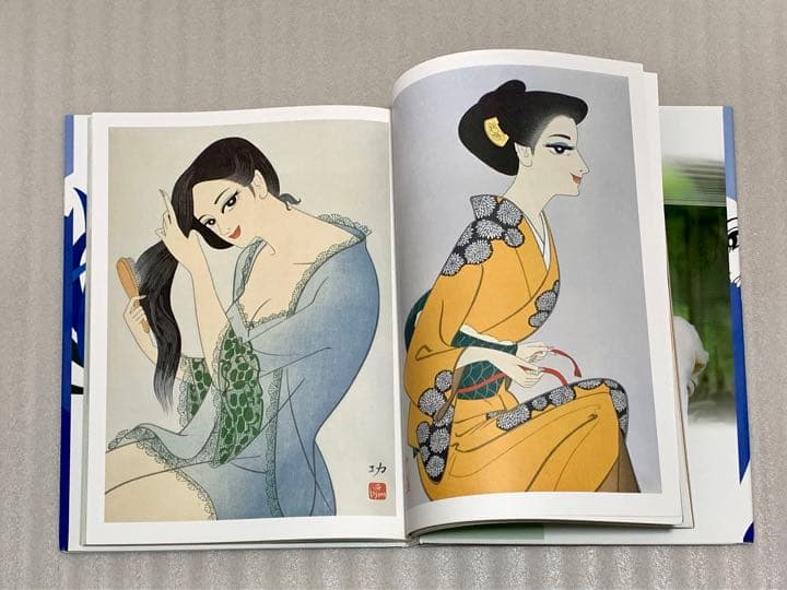 【小島功　美女画集】2003部限定　直筆サイン入りイラストの額装品　シリアル番号