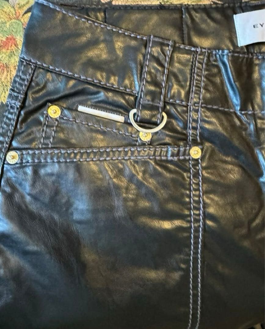 EYTYS ヴィーガンレザーカーゴパンツ28✖️30