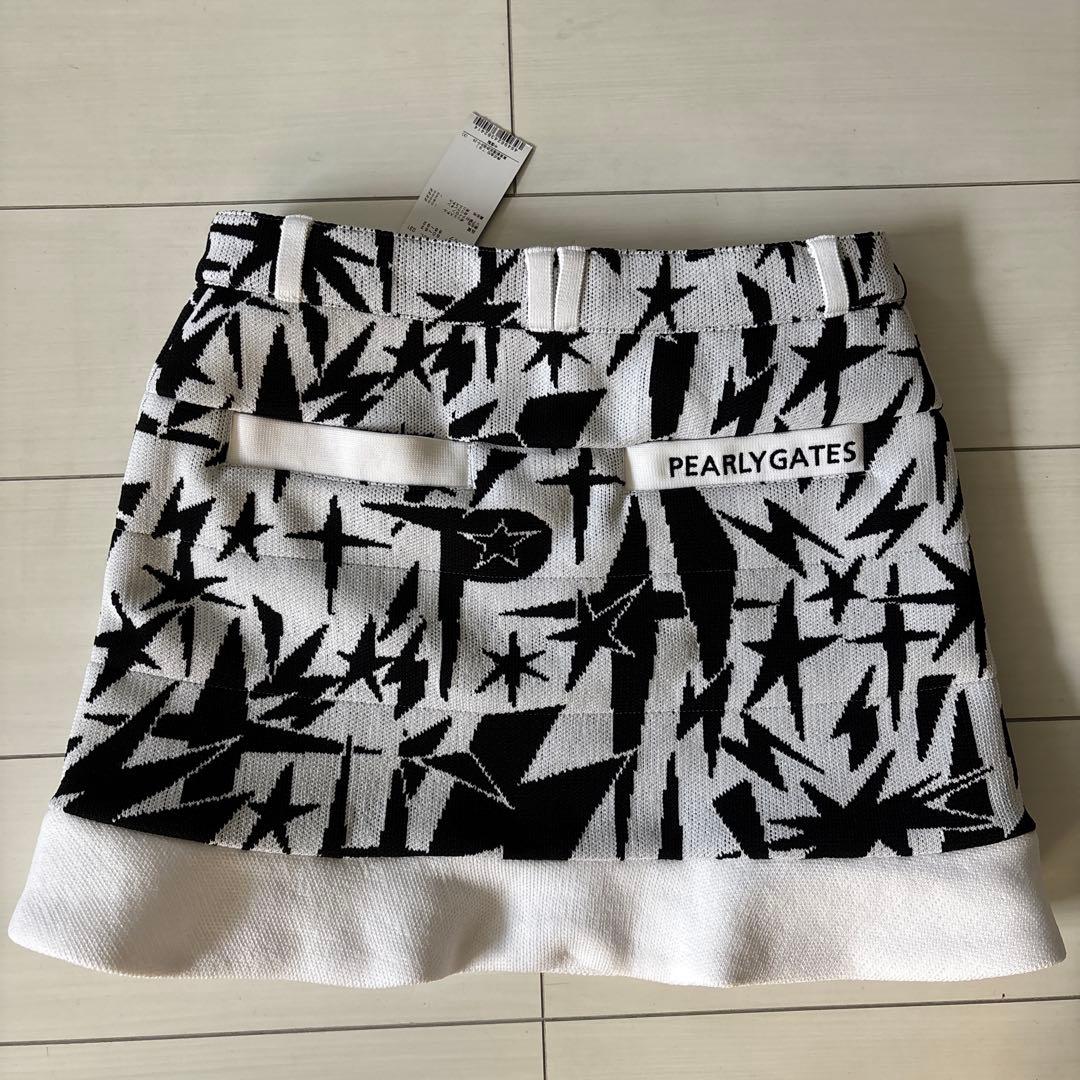 （美品）PEARLY GATES 星柄スカートAW サイズ1