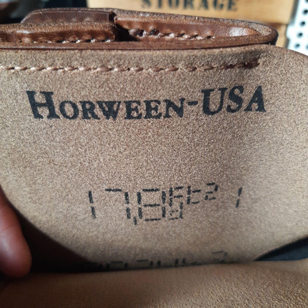 ジュン特厚★HORWEEN★クロムエクセル☆スタンプ付き特別仕様☆
