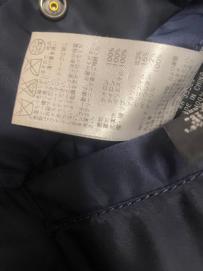 ALPHA MA-1フライトジャケットLサイ ズ　ネイビー