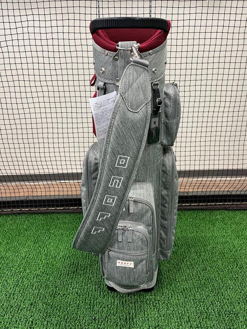 新品 オノフ キャディバッグ　グレー
