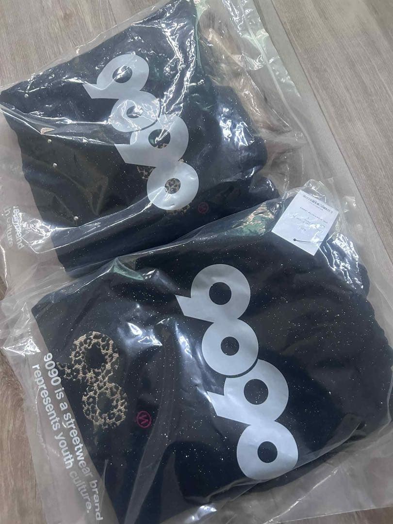 9090 girl 90 Logo Glitter セットアップ Mサイズ