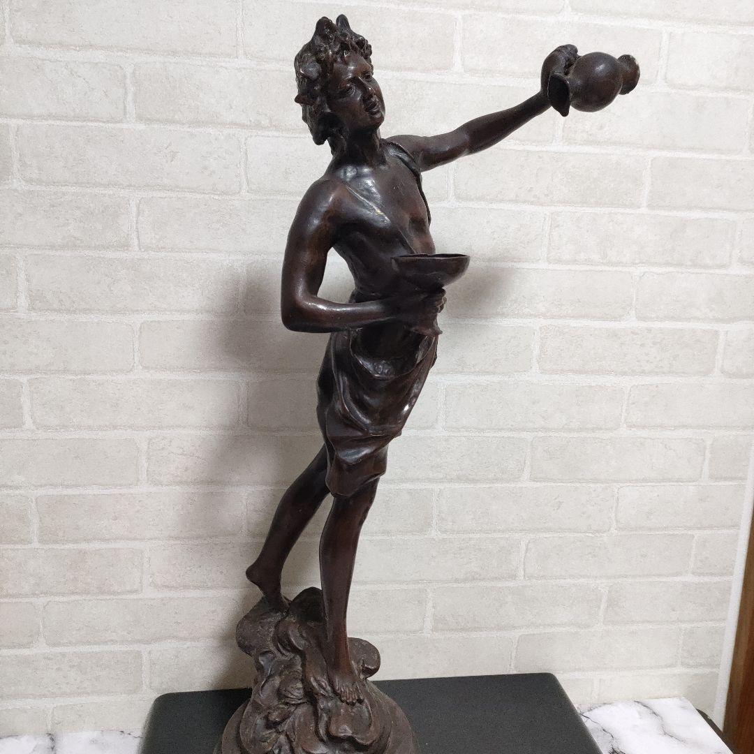 アンティーク 西洋美術 ブロンズ像 58cmサイズ