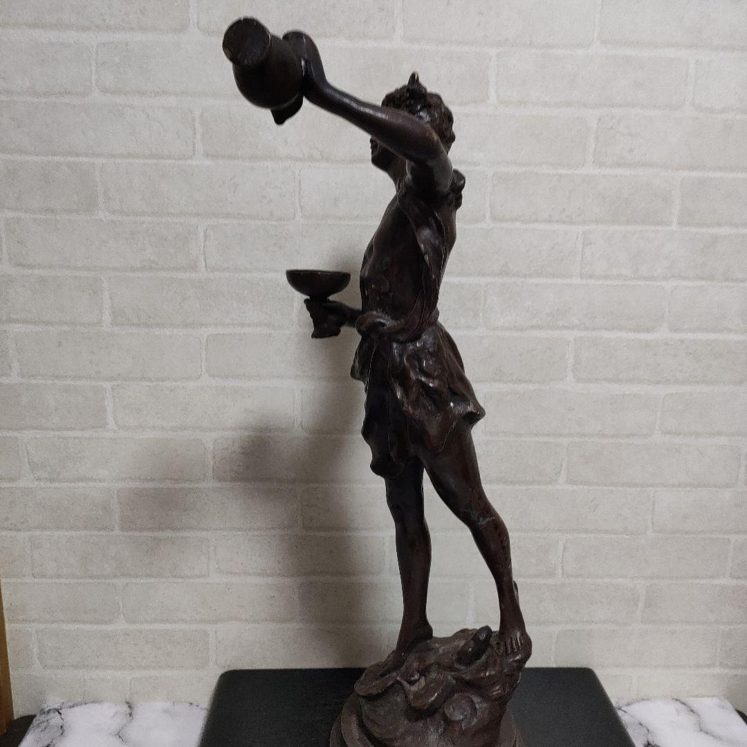 アンティーク 西洋美術 ブロンズ像 58cmサイズ