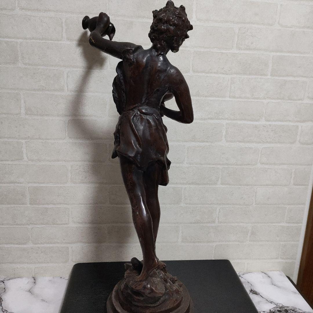 アンティーク 西洋美術 ブロンズ像 58cmサイズ