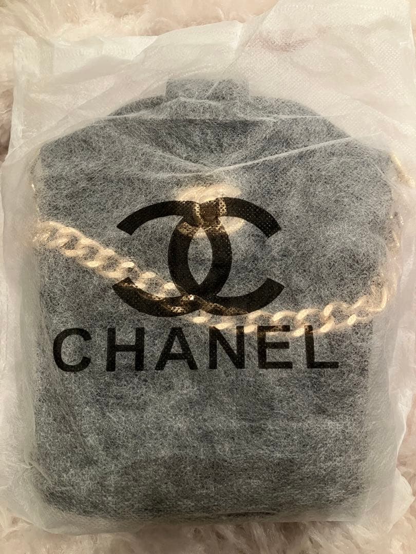 CHANEL ブラックレザー バッグ2way ノベルティ