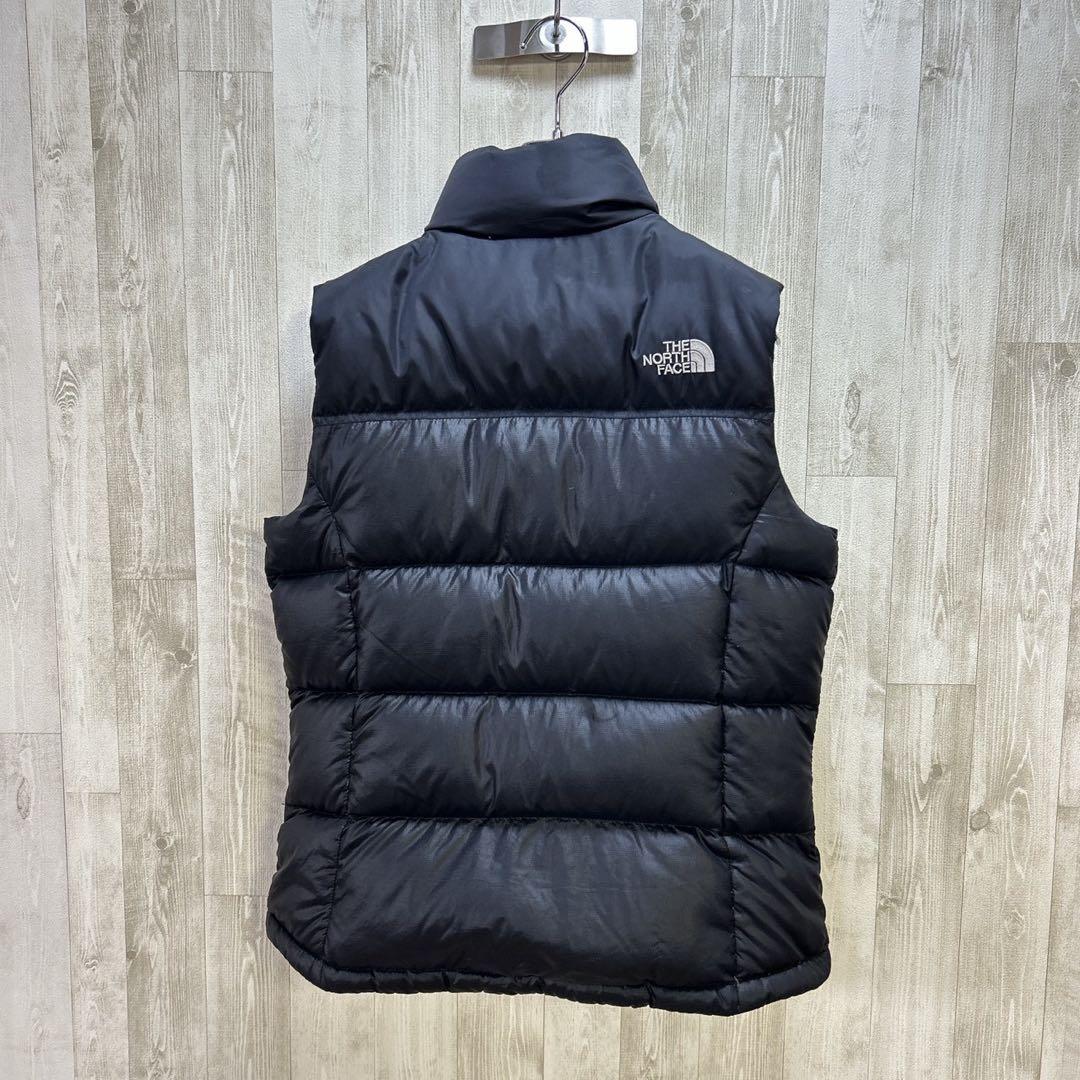 【1つ限り】ノースフェイス　ヌプシ　ダウンベスト　ブラック　レディース　M