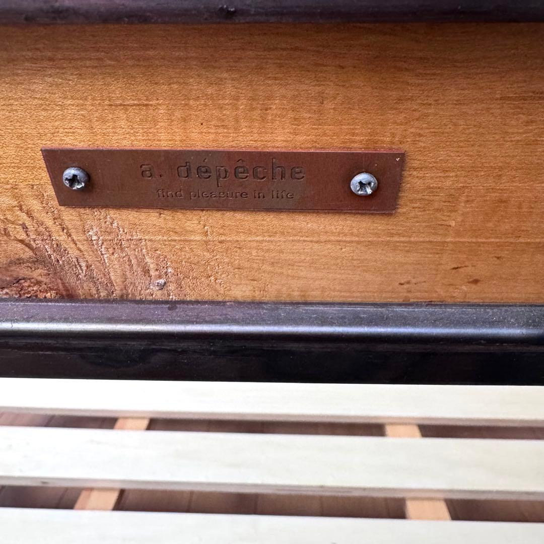 アデペシュ a depeche socph bed single シングルベッド