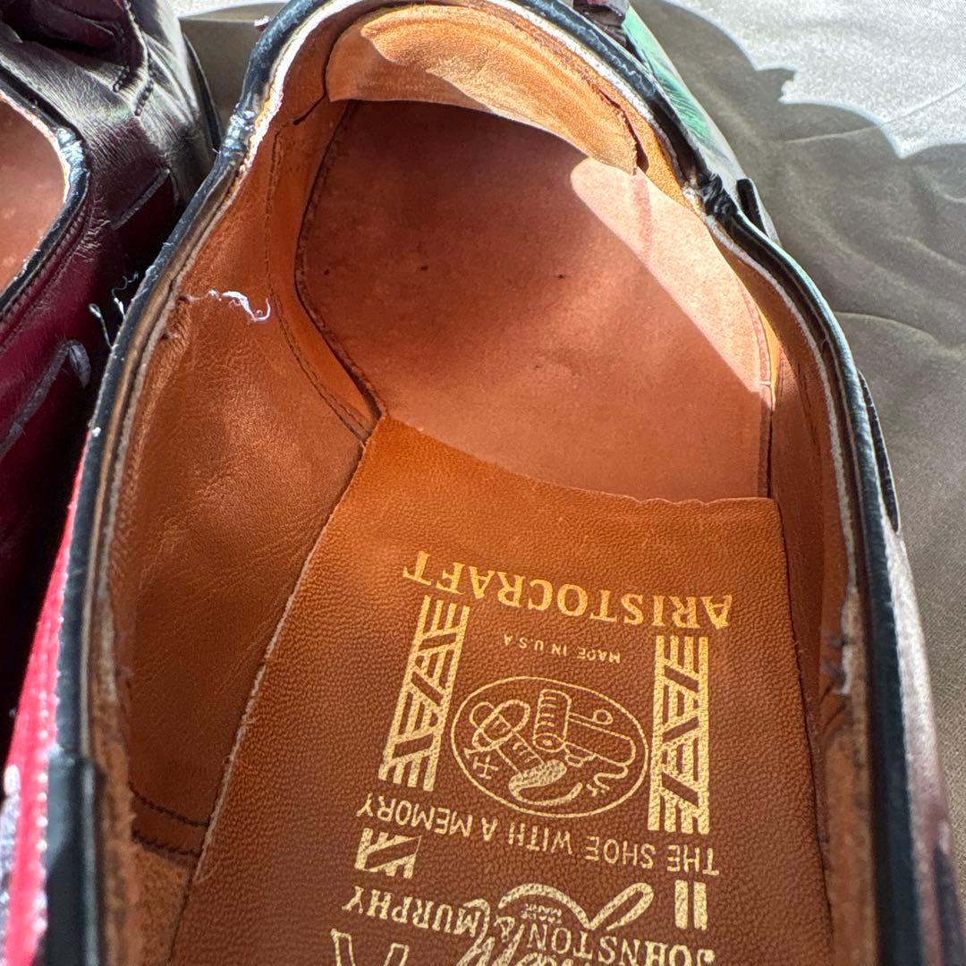 K*K様 Johnston&Murphy ARISTOCRAT タッセルローファ